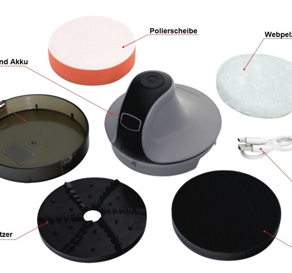 IWH accu-ijskrabber en detailer, 3,6 Volt