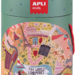 Cirkelraadsel 'Culturele monumenten', 48 stukjes