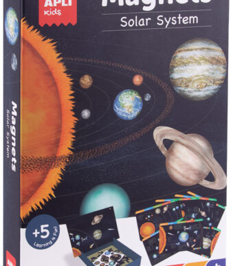 Magnetisch leer- en speelspel 'Zonnestelsel', 27 magneten
