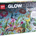 Puzzel 'nachtvlinder bloem', 204 stukjes