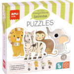 Kinderpuzzel 'Mijn eerste savanne', 16 stukjes