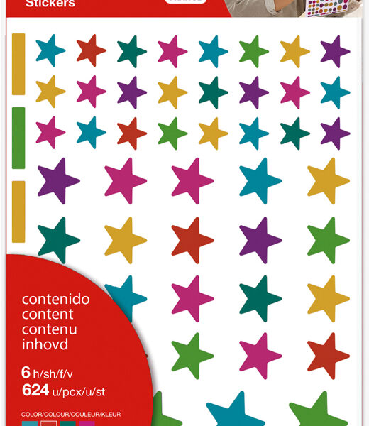 APLI kids stickers 'Sterren', kleinverpakking