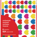 APLI Kids stickers 'Hart', kleinverpakking