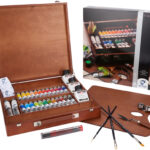 ROYAL TALENS Van Gogh set olieverf in houten koffer Expert
