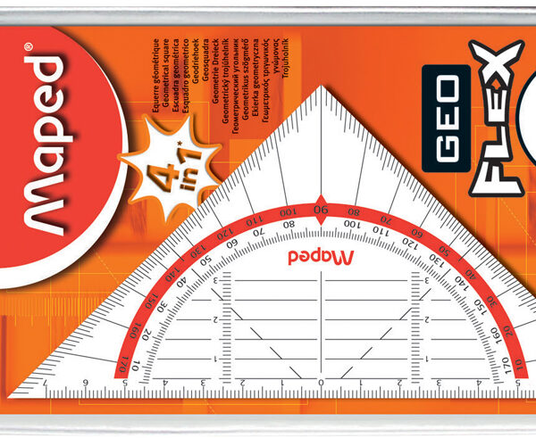 Maped geodriehoek Geo-Flex, hypothenusa: 160 mm