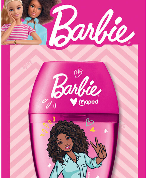 Maped puntenslijper Barbie, van kunststof, roze