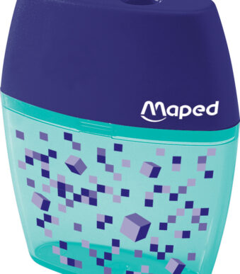 Maped dubbele-puntenslijper PIXEL PARTY, van kunststof