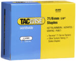 TACWISE nieten 71/6 mm verzinkt, 20.000 stuks