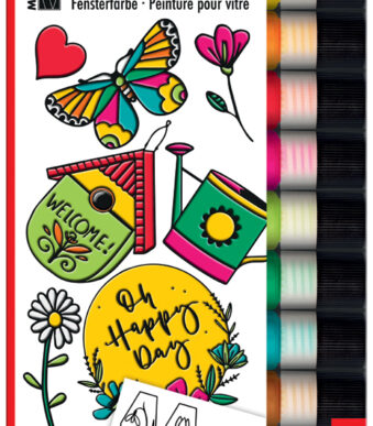 Marabu Raamverfset 'Tuin', 10 x 25 ml