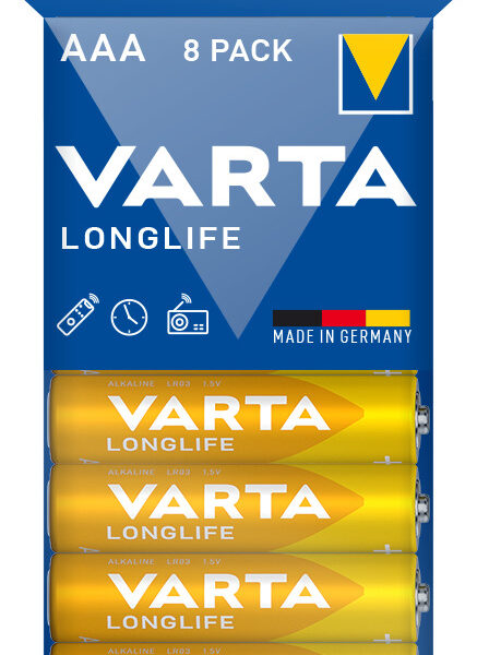 VARTA alkaline batterij ´Longlife´, Micro (AAA)