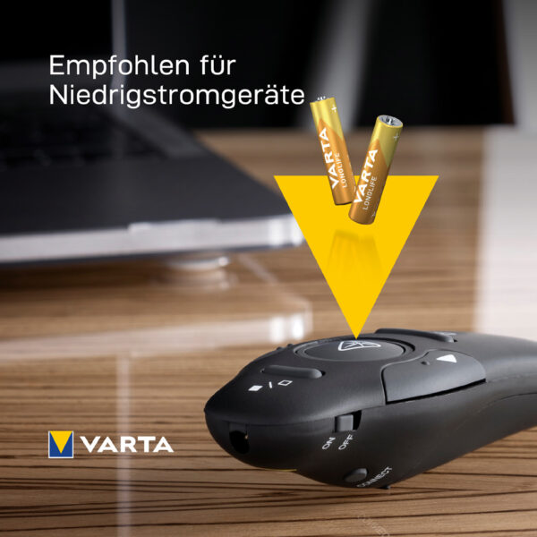 VARTA alkaline batterij Longlife, Micro (AAA/LR03)