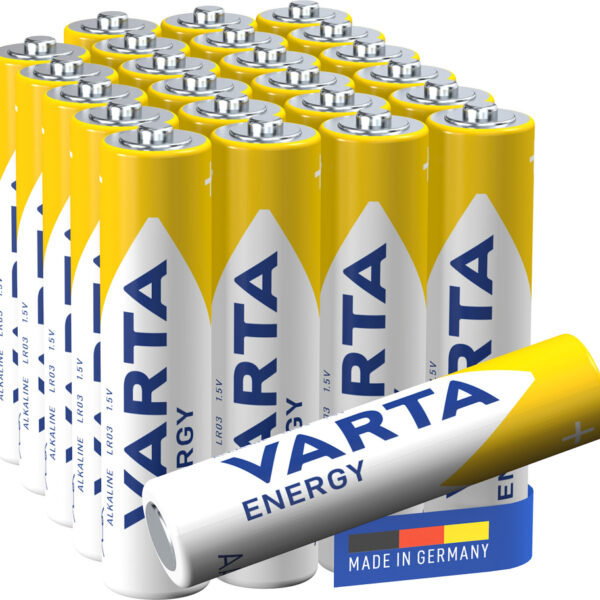VARTA alkaline batterij Energy, Micro (AAA/LR3)