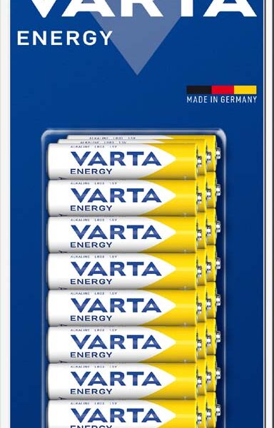 VARTA Alkaline batterij Energy, Micro (AAA/LR3), 30 stuks