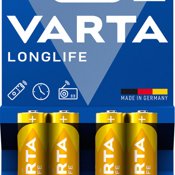 VARTA alkaline batterij Longlife, Mignon (AA/LR6)