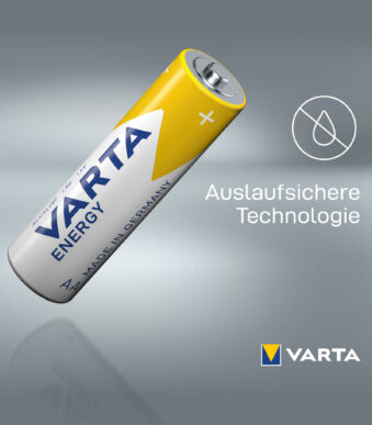 VARTA Alkaline batterij Energy, Mignon (AA/LR6), 4 stuks