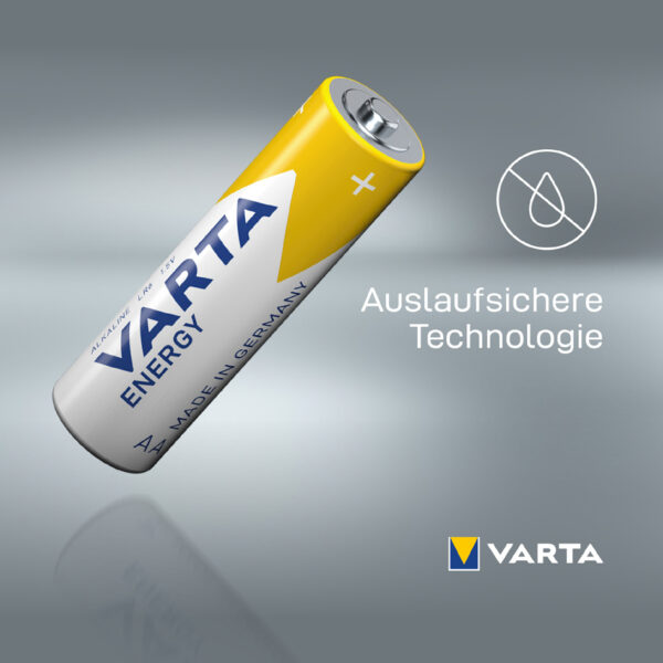 VARTA Alkaline batterij Energy, Mignon (AA/LR6), 4 stuks