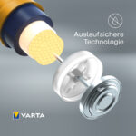 VARTA alkaline batterij Longlife, E-blok (6LR61)