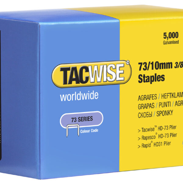 TACWISE nietjes 73/10 mm verzinkt, 5.000 stuks