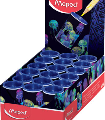 Maped puntenslijper DEEPSEA PARADISE, van metaal, 18 stuks in display