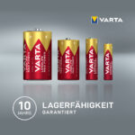 VARTA alkaline batterij Longlife Max Power, Micro (AAA/LR03)