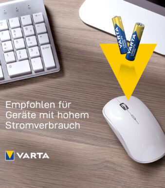 VARTA Alkaline batterij Longlife Power, Micro (AAA/LR03)