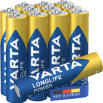 VARTA Alkaline batterij Longlife Power, Micro AAA, voordeelpak