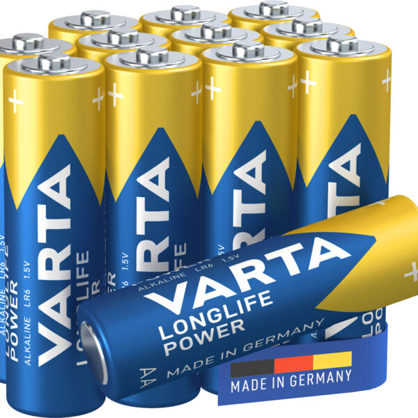 VARTA Alkaline batterij Longlife Power, Mignon AA, voordeelpak