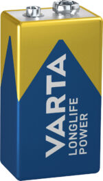 VARTA Alkaline batterij Longlife Power, E-Block (9V/6LR61)