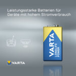 VARTA Alkaline batterij Longlife Power, E-Block (9V/6LR61)