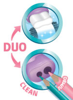 Maped vlakgum-puntenslijper combi Connect Duo PASTEL, 20 stuks in display