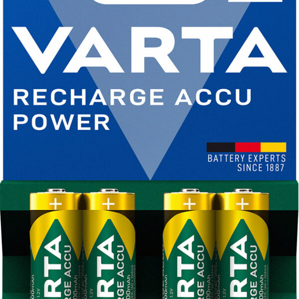VARTA NiMH oplaadbare batterij, Mignon (AA), 2.600 mAh