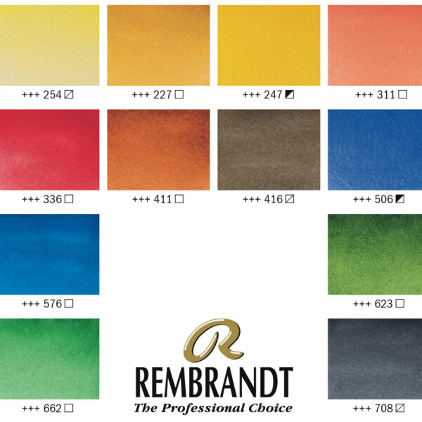 ROYAL TALENS REMBRANDT set aquarelverf, tubes