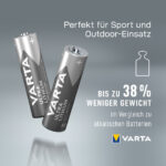 VARTA Lithium batterij Ultra Lithium, Mignon (AA), 2 stuks