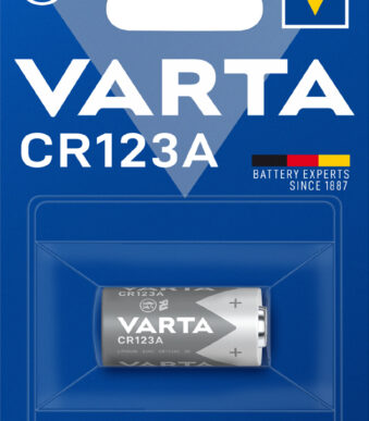 VARTA fotobatterij ´LITHIUM´, CR123A, 3,0 Volt