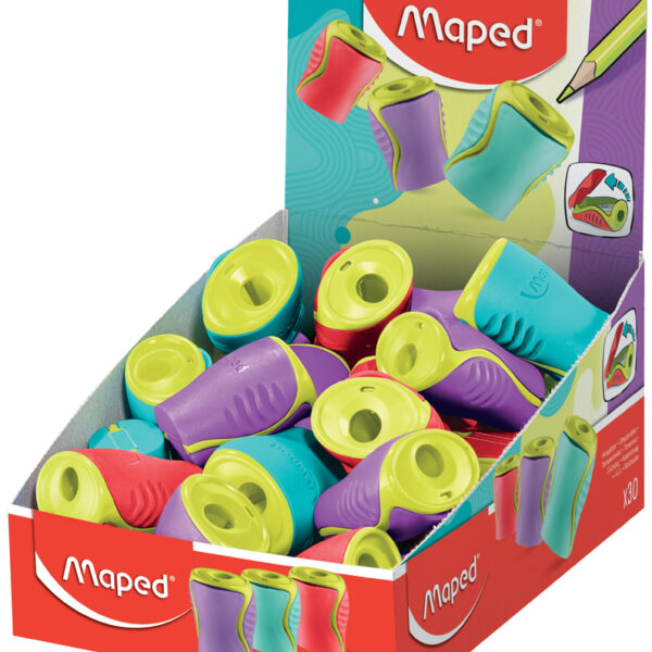 Maped puntenslijper Boogy, van kunststof, 30 stuks in display