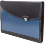 RAPESCO vakkenmap Designer, DIN A4+, 7 vakken, blauw