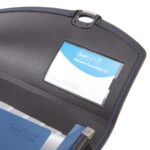 RAPESCO vakkenmap Designer, DIN A4+, 7 vakken, blauw