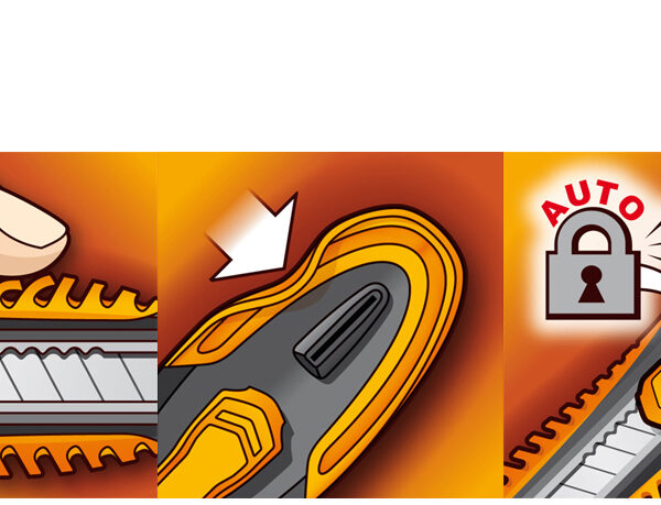 Maped Cutter Ultimate, mesje: 9 mm, voor rechtshandigen