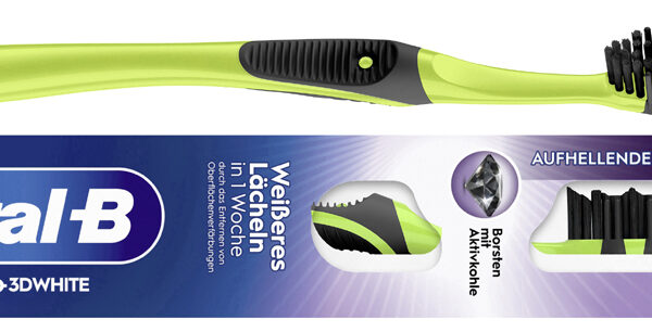 Oral-B tandenborstel Pro-3D White Carbon 40, middel