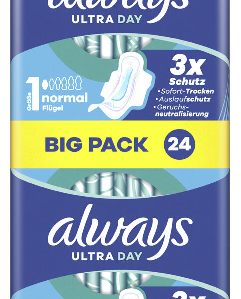 always ultra damesverband Normal met vleugels, BigPack