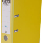 ELBA - Ordner - Rug 80 mm - Kleur: Geel
