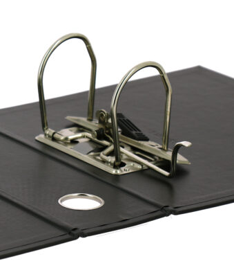 ELBA Ordner rado plast - DIN A5 staand, rugbreedte: 75 mm, zwart