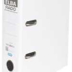 Elba Ordner 2-Rings Rado Plast 75mm A5 wit