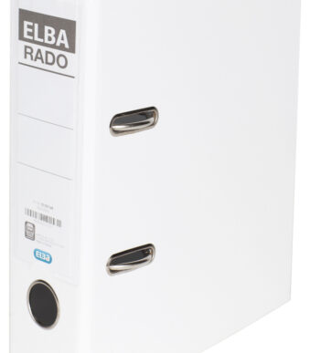 Elba Ordner 2-Rings Rado Plast 75mm A5 wit