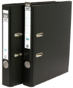 ELBA ordner rado brillant, 50 mm, zwart, 5 stuks