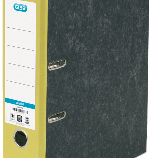 ELBA ordner smart Original, rugbreedte: 80 mm, geel
