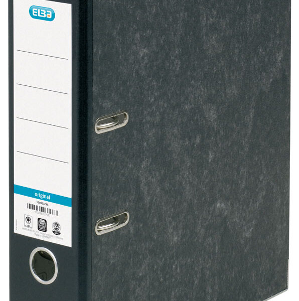 ELBA ordner smart Original, rugbreedte: 80 mm, zwart