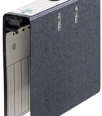 Elba Hangordner 2-Rings Rado 75mm zwart gewolkt