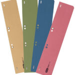 ELBA snelhechtmap DIN A4 manillakarton, 250 g/m2, blauw