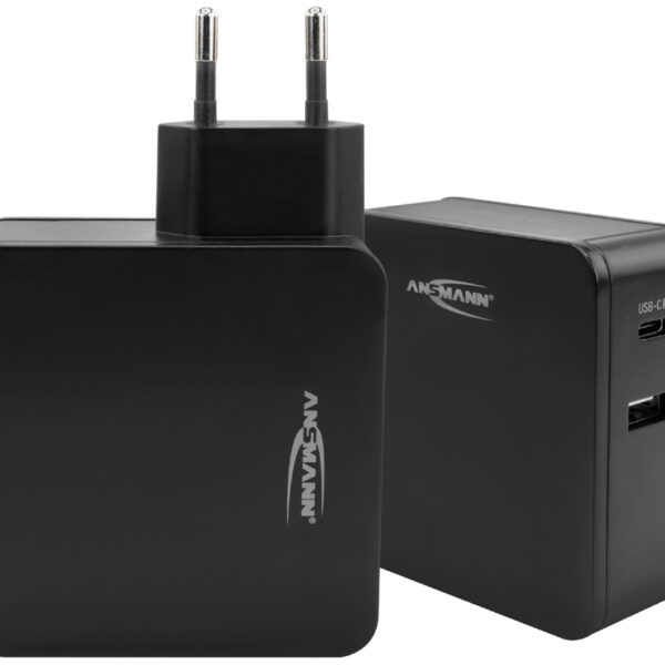ANSMANN - USB-stopcontactadapter - Home Charger 247PD - Zwart